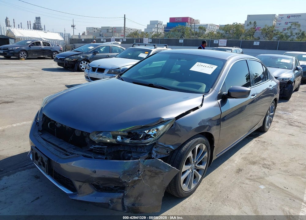 2013 HONDA ACCORD SPORT VIN: 1HGCR2F50DA267089