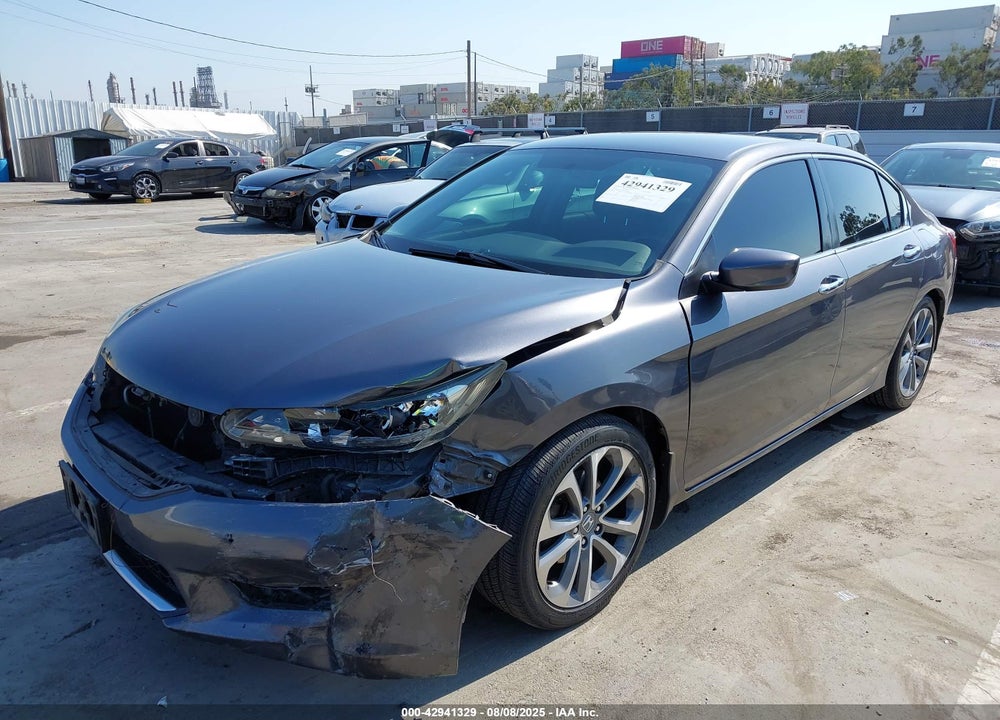 2013 HONDA ACCORD SPORT VIN: 1HGCR2F50DA267089