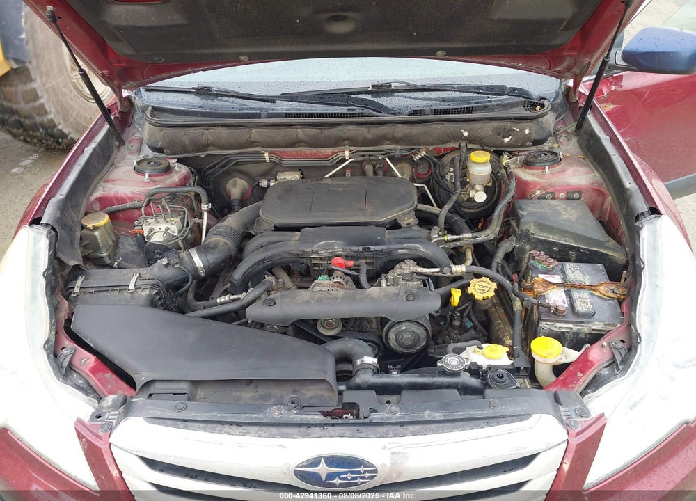 2011 SUBARU OUTBACK 2.5I VIN: 4S4BRBAC3B3370052