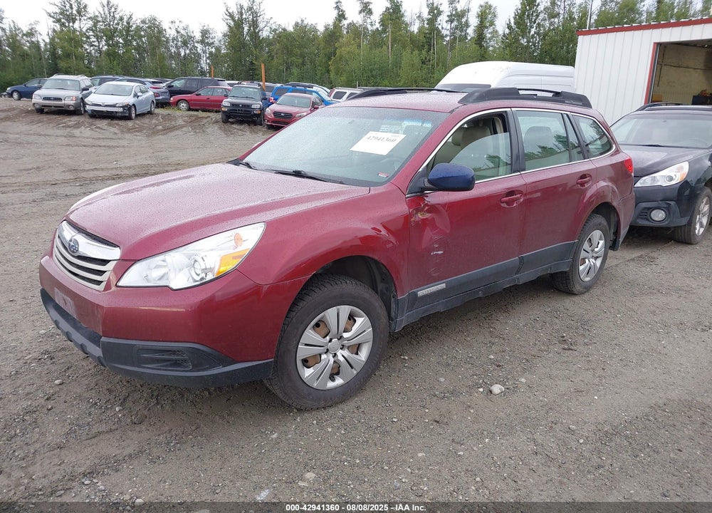 2011 SUBARU OUTBACK 2.5I VIN: 4S4BRBAC3B3370052