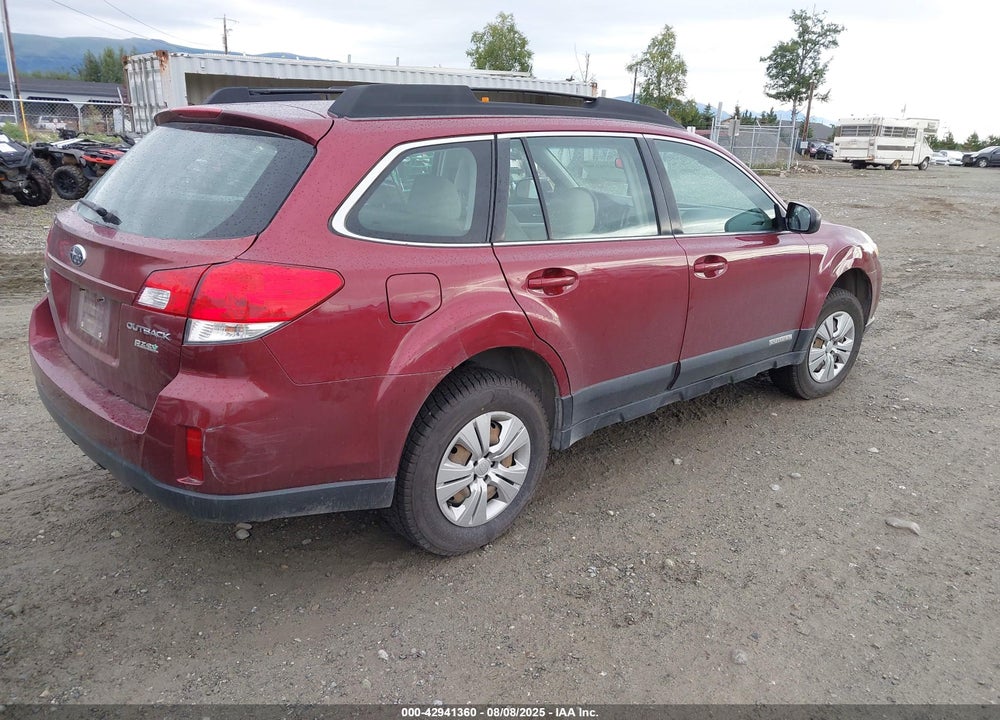 2011 SUBARU OUTBACK 2.5I VIN: 4S4BRBAC3B3370052