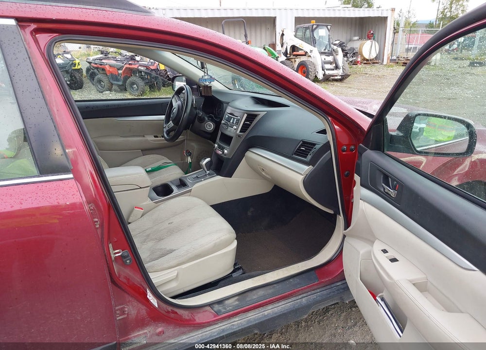 2011 SUBARU OUTBACK 2.5I VIN: 4S4BRBAC3B3370052