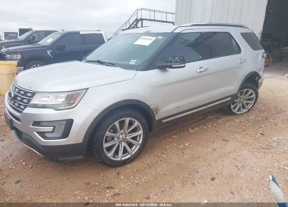 2017 FORD EXPLORER LIMITED VIN: 1FM5K7F87HGC34110
