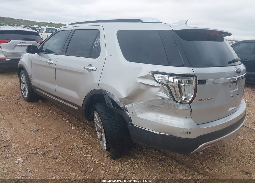 2017 FORD EXPLORER LIMITED VIN: 1FM5K7F87HGC34110
