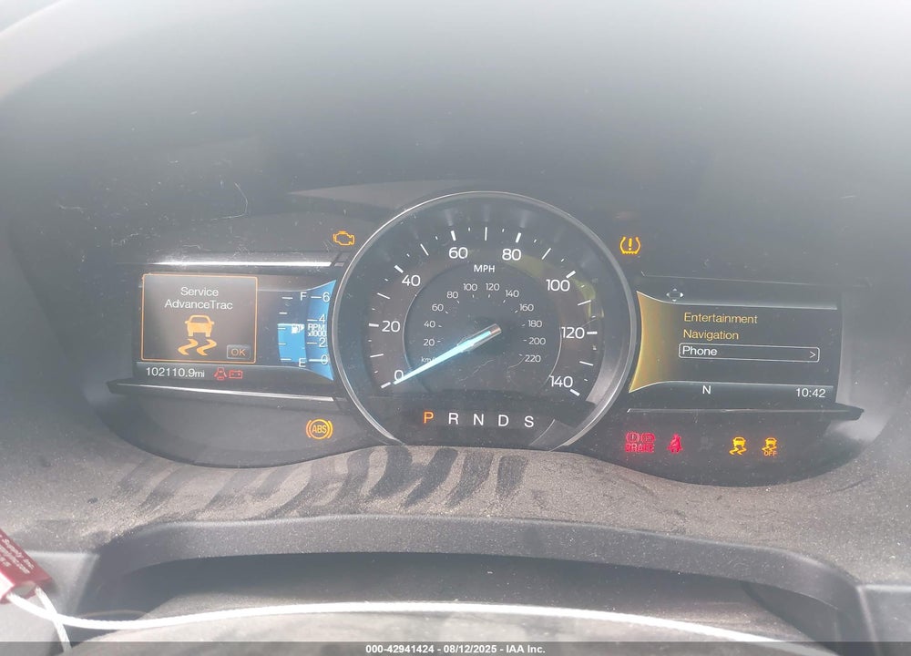 2017 FORD EXPLORER LIMITED VIN: 1FM5K7F87HGC34110