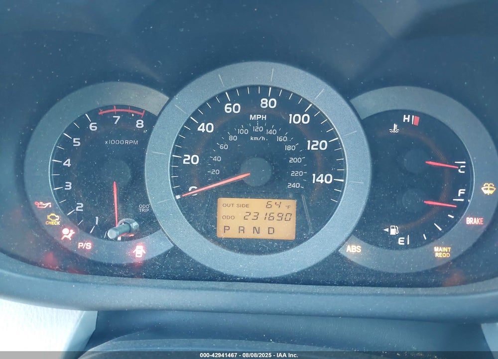 2008 TOYOTA RAV4 VIN: JTMBK33V485043427