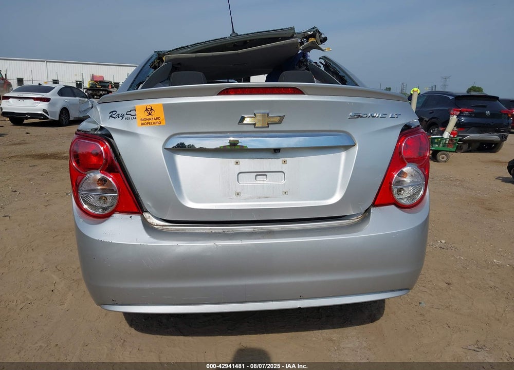 2016 CHEVROLET SONIC VIN: 1G1JC5SH0G4167644
