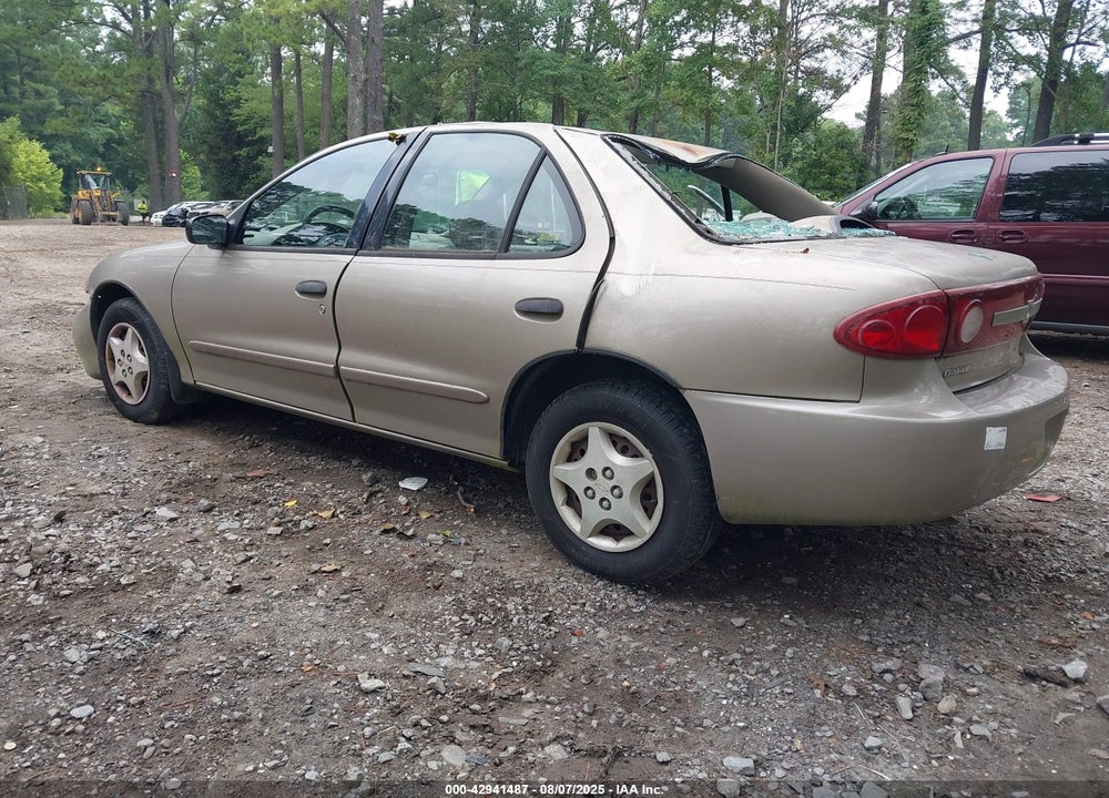 2003 CHEVROLET CAVALIER VIN: 1G1JC52F837322660