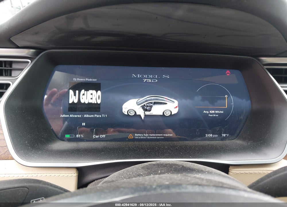 2017 TESLA MODEL S 100D/60D/75D/90D/P100D VIN: 5YJSA1E2XHF199335