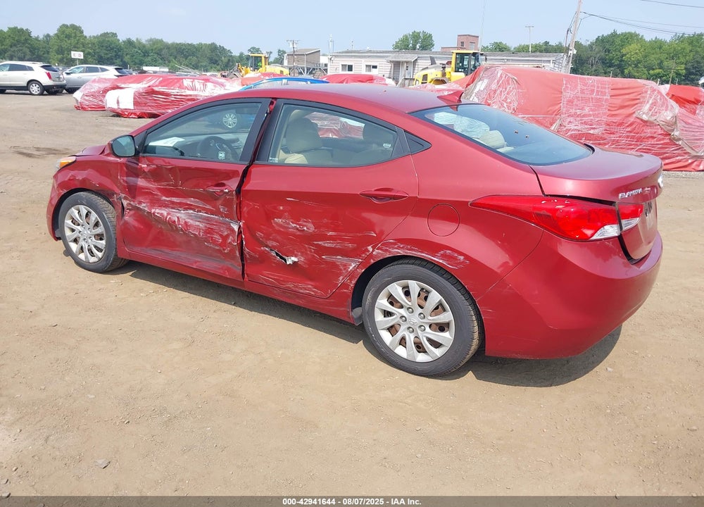 2012 HYUNDAI ELANTRA VIN: KMHDH4AEXCU433538