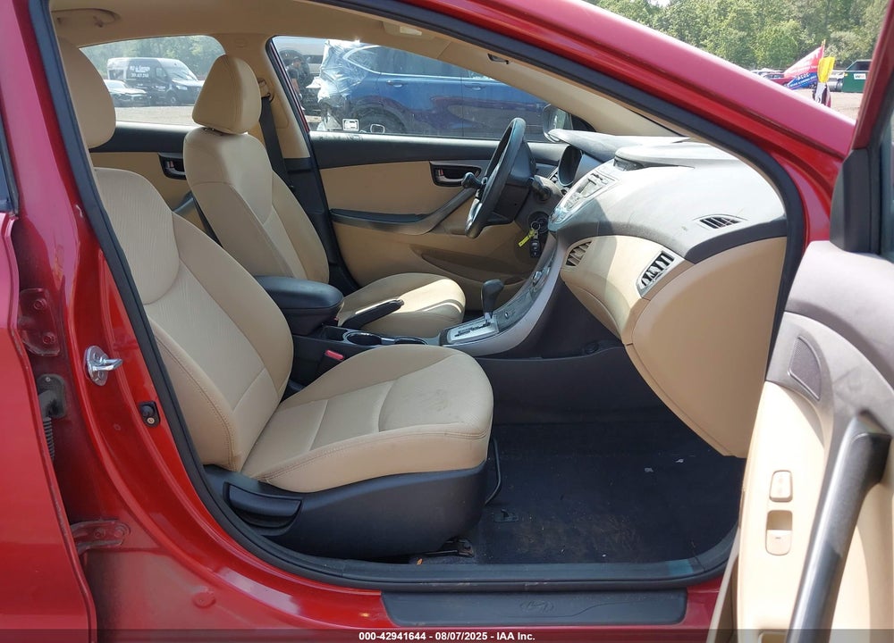 2012 HYUNDAI ELANTRA VIN: KMHDH4AEXCU433538