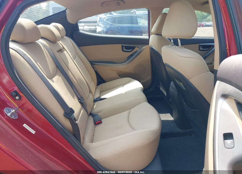 2012 HYUNDAI ELANTRA VIN: KMHDH4AEXCU433538