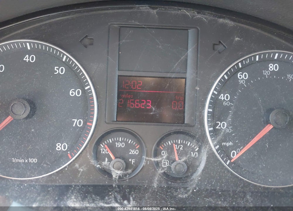 2008 VOLKSWAGEN JETTA VIN: 3VWRZ71K78M036313
