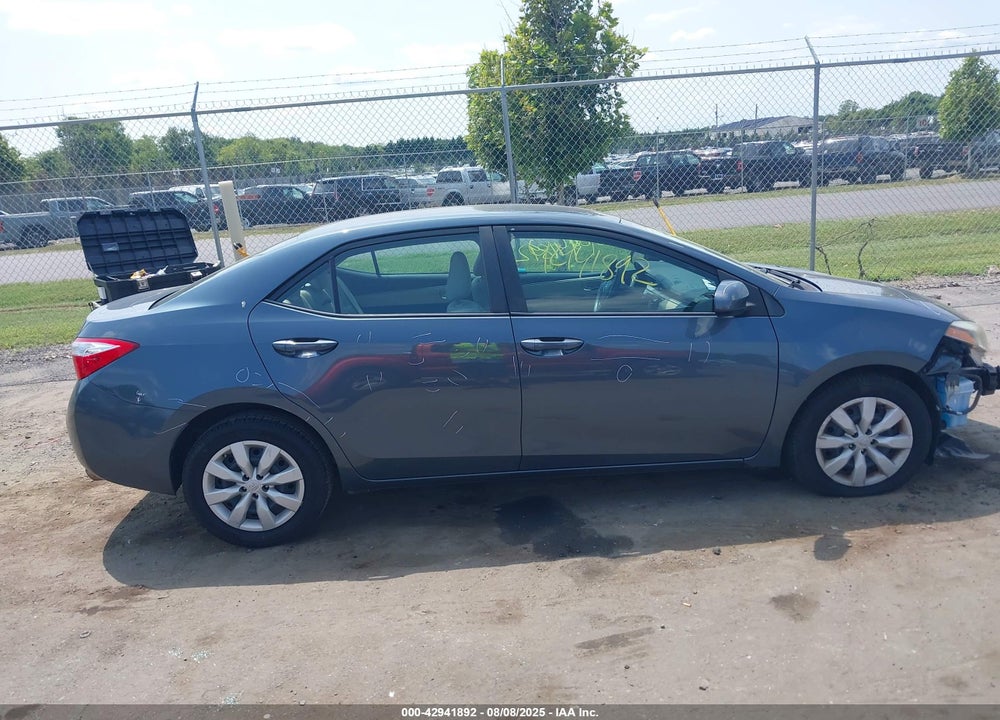 2016 TOYOTA COROLLA VIN: 2T1BURHE5GC482739