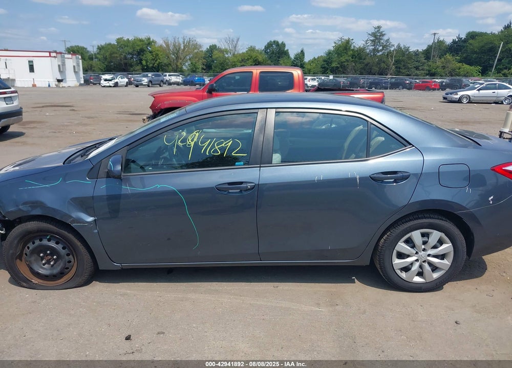 2016 TOYOTA COROLLA VIN: 2T1BURHE5GC482739