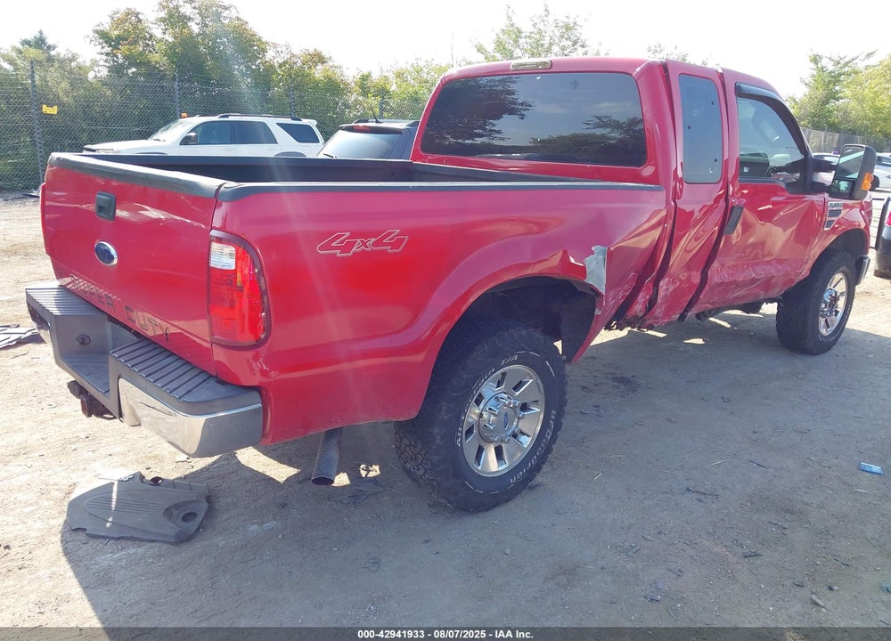 2008 FORD F-250 VIN: 1FTSX21518ED73525