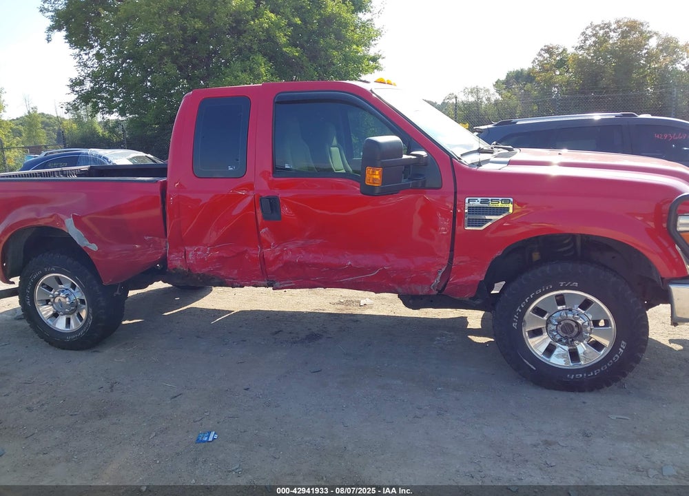 2008 FORD F-250 VIN: 1FTSX21518ED73525