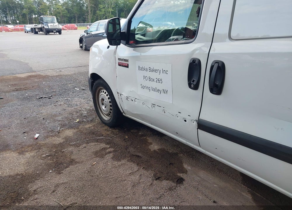 2021 RAM PROMASTER CITY VIN: ZFBHRFABXM6U28241