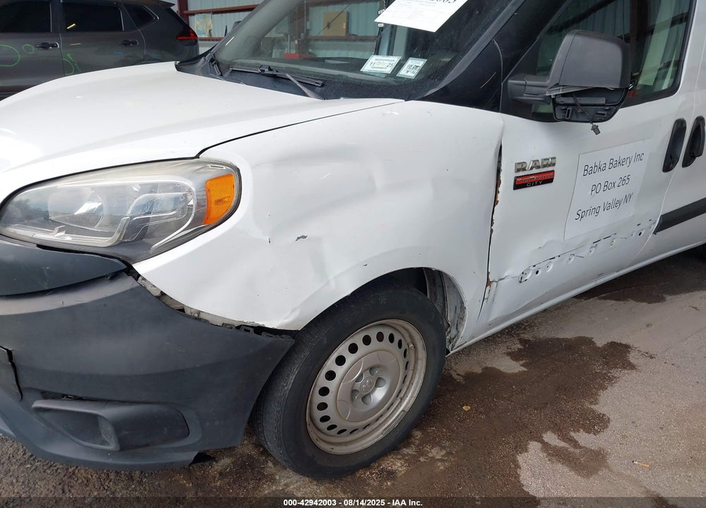 2021 RAM PROMASTER CITY VIN: ZFBHRFABXM6U28241