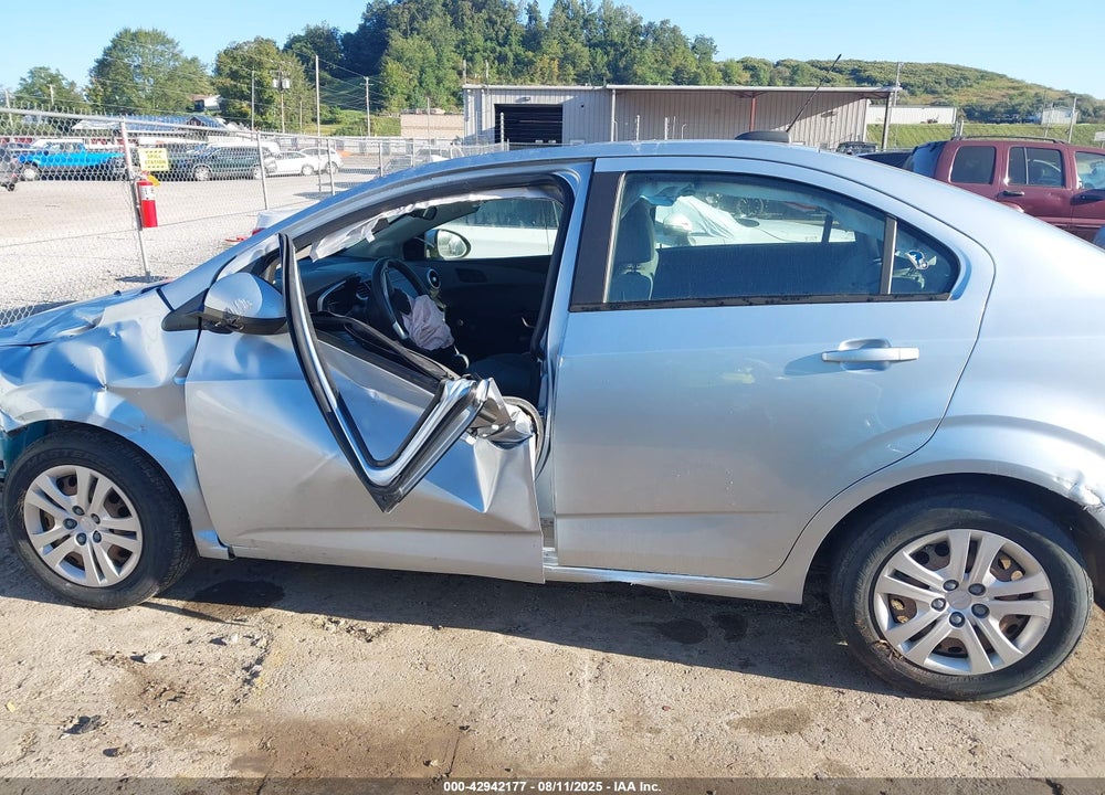 2017 CHEVROLET SONIC VIN: 1G1JB5SH8H4149638