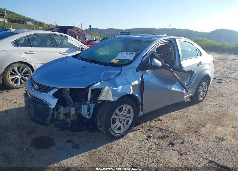 2017 CHEVROLET SONIC VIN: 1G1JB5SH8H4149638