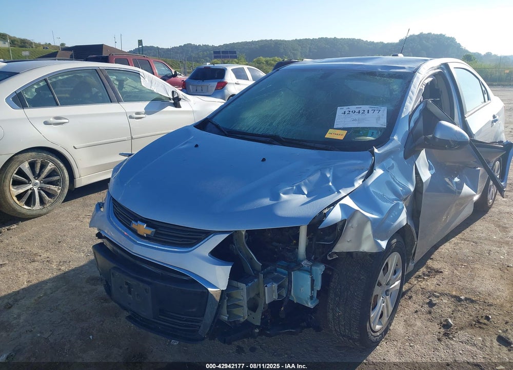 2017 CHEVROLET SONIC VIN: 1G1JB5SH8H4149638