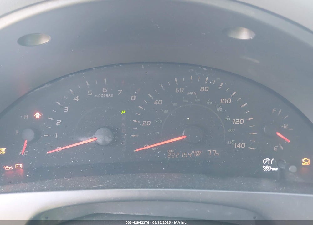 2007 TOYOTA CAMRY VIN: 4T1BE46K67U584610