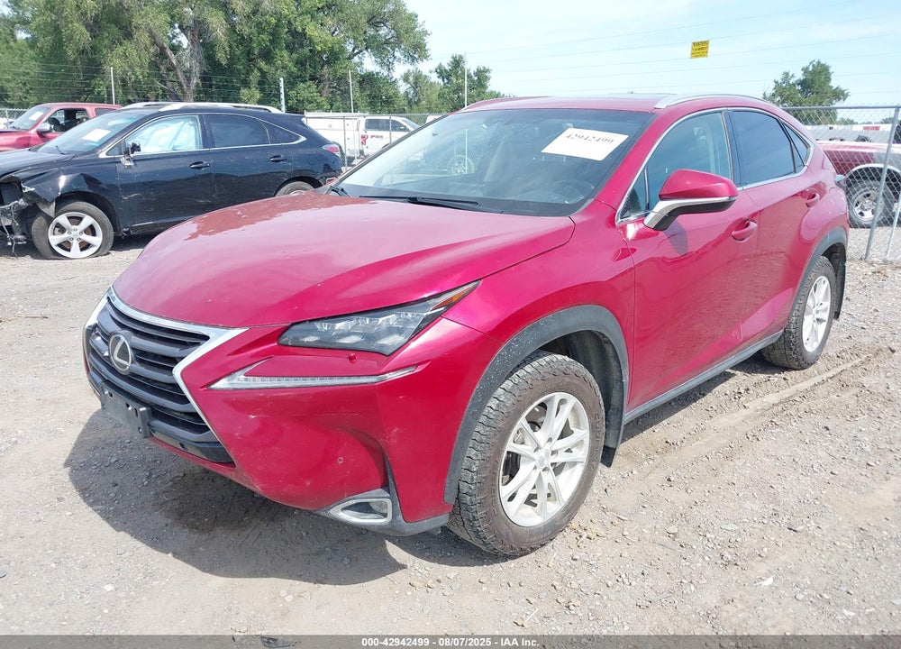 2015 LEXUS NX 200T VIN: JTJBARBZ5F2014072