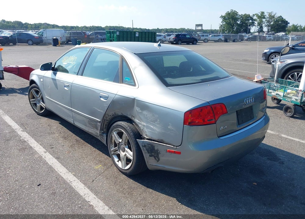 2007 AUDI A4 VIN: WAUDF78E47A061815