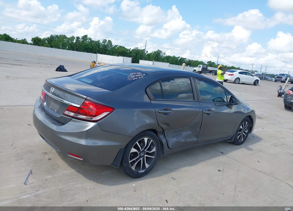 2013 HONDA CIVIC EX VIN: 2HGFB2F83DH516966