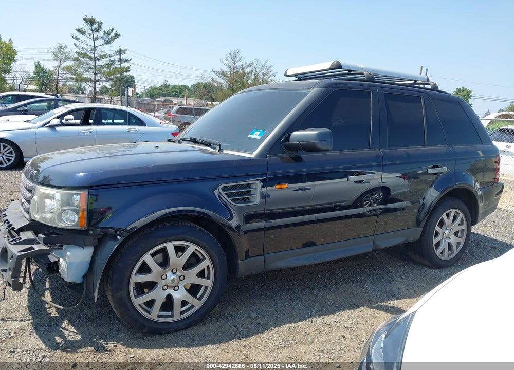 2008 LAND ROVER RANGE ROVER SPORT HSE VIN: SALSK25468A187270