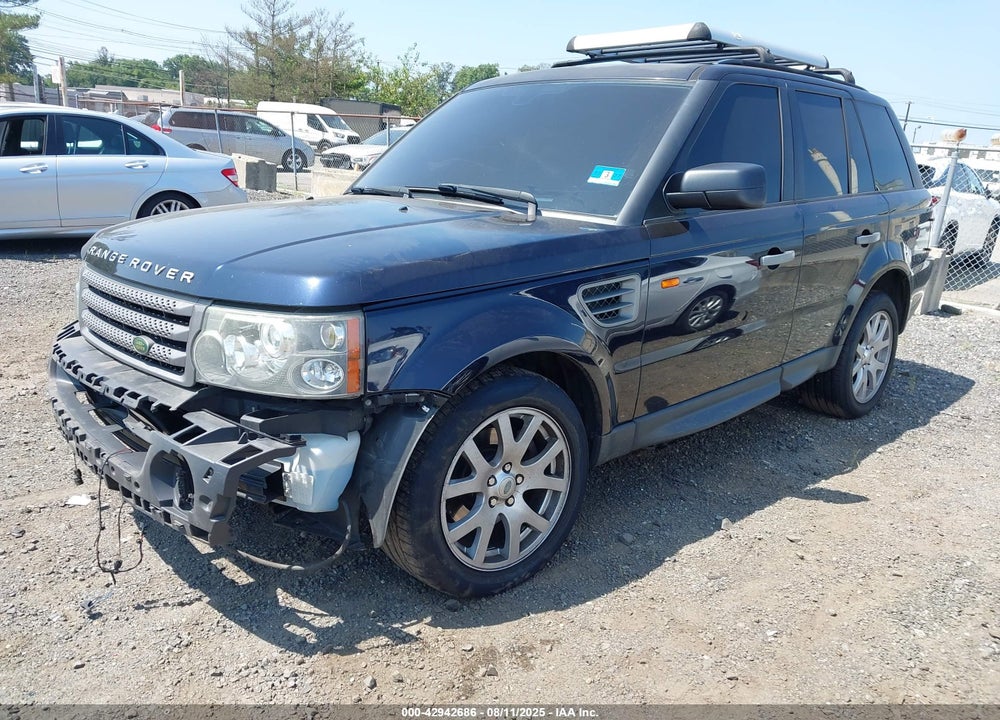 2008 LAND ROVER RANGE ROVER SPORT HSE VIN: SALSK25468A187270