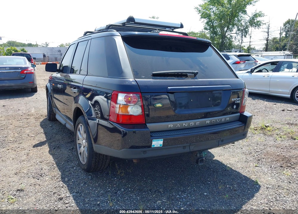 2008 LAND ROVER RANGE ROVER SPORT HSE VIN: SALSK25468A187270