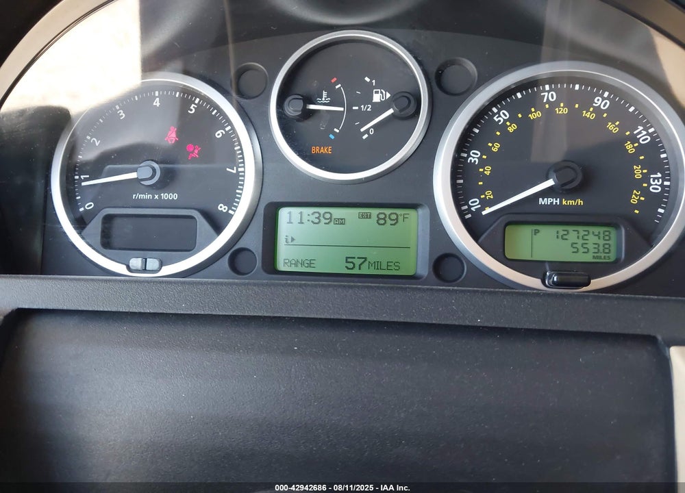 2008 LAND ROVER RANGE ROVER SPORT HSE VIN: SALSK25468A187270