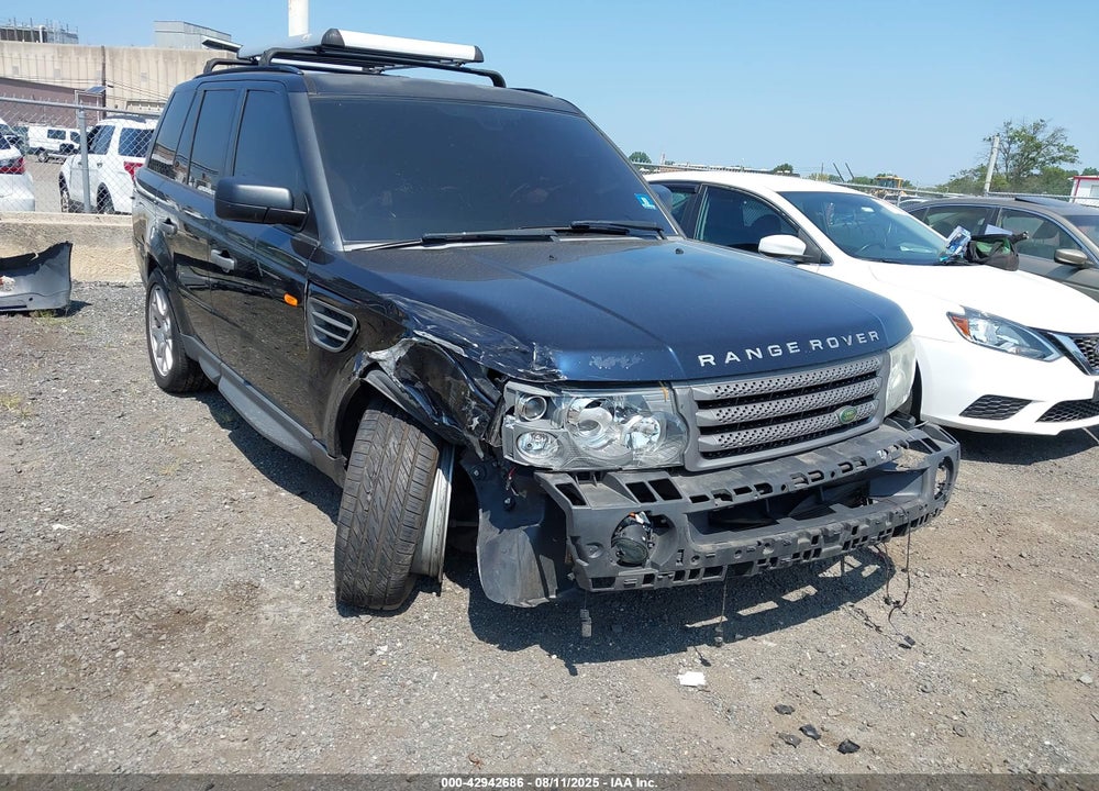 2008 LAND ROVER RANGE ROVER SPORT HSE VIN: SALSK25468A187270