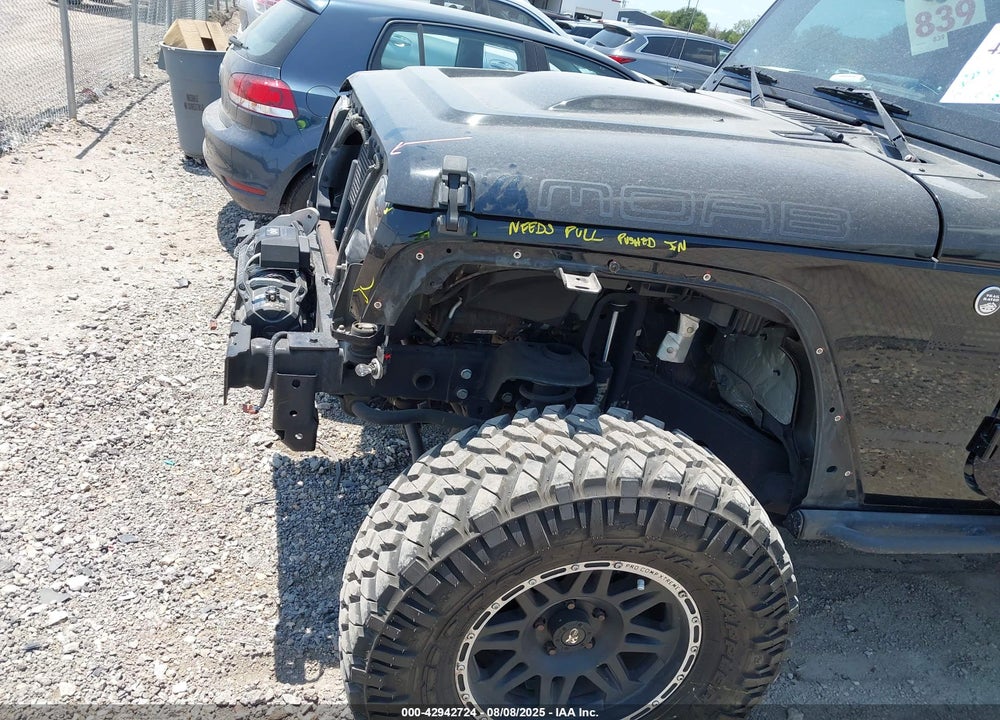 2013 JEEP WRANGLER UNLIMITED VIN: 1C4BJWEG7DL631282