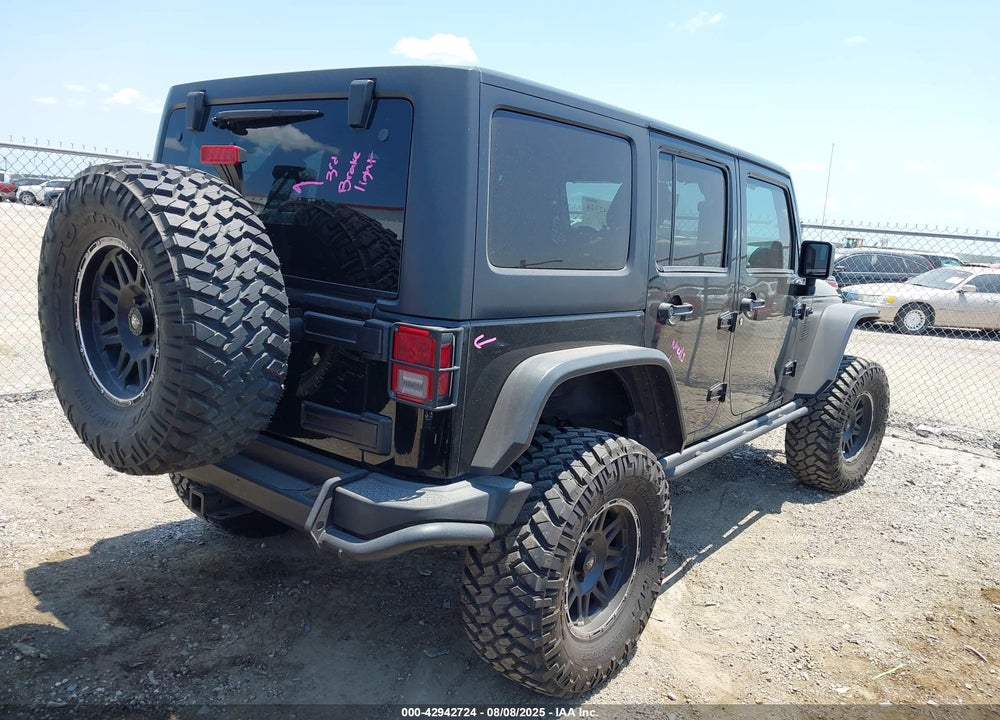 2013 JEEP WRANGLER UNLIMITED VIN: 1C4BJWEG7DL631282