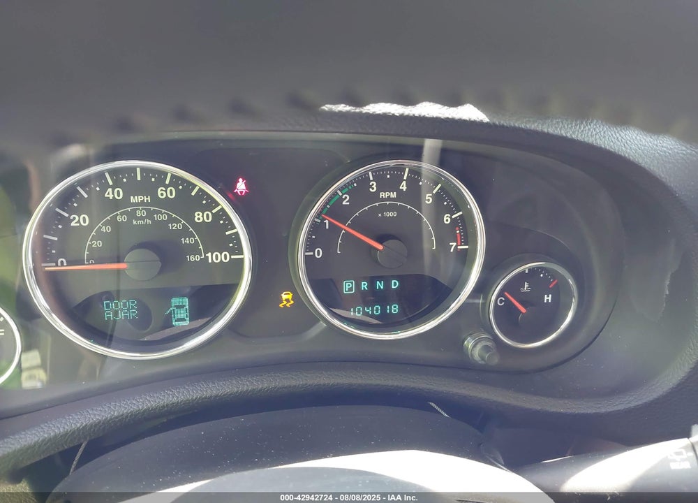2013 JEEP WRANGLER UNLIMITED VIN: 1C4BJWEG7DL631282