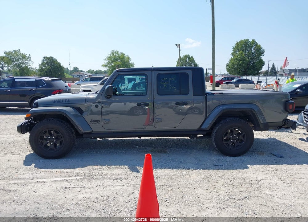 2021 JEEP GLADIATOR VIN: 1C6HJTAG7ML578251