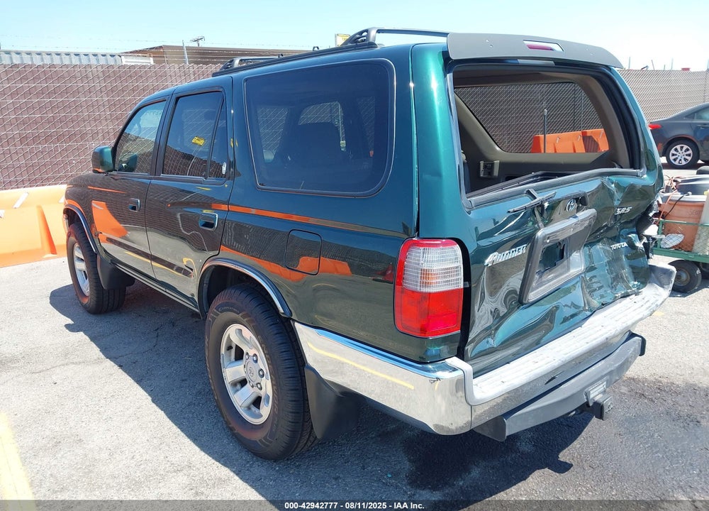 2000 TOYOTA 4RUNNER SR5 V6 VIN: JT3GN86R2Y0168145