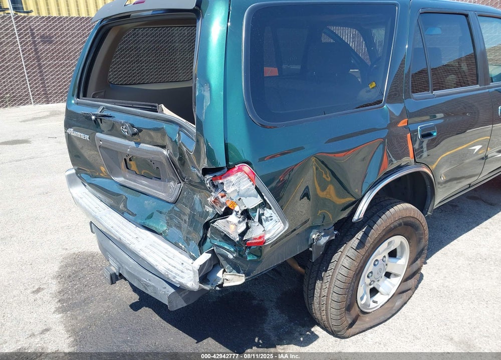 2000 TOYOTA 4RUNNER SR5 V6 VIN: JT3GN86R2Y0168145