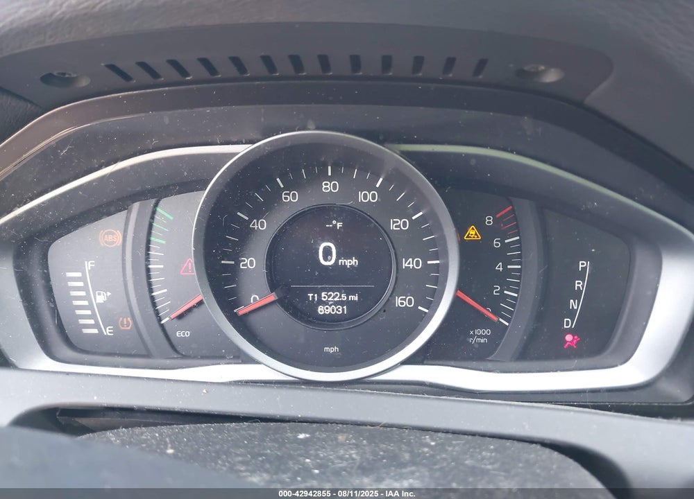 2014 VOLVO S60 T5 VIN: YV1612FH9E2293032