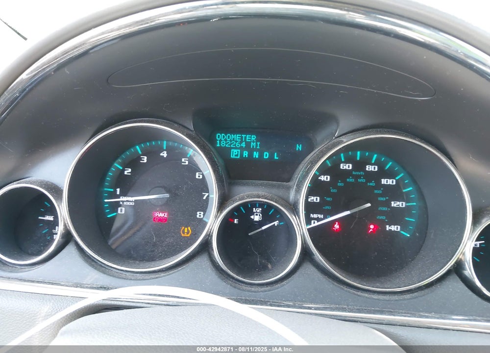 2013 BUICK ENCLAVE LEATHER VIN: 5GAKRCKD5DJ174745