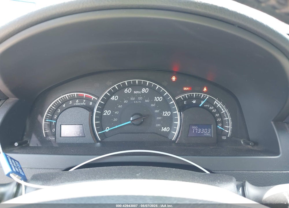 2014 TOYOTA CAMRY VIN: 4T4BF1FK7ER390893
