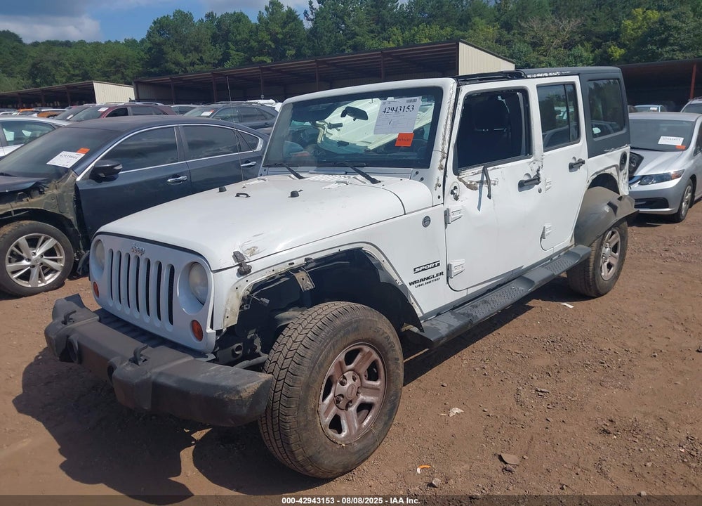2013 JEEP WRANGLER UNLIMITED VIN: 1C4BJWDG1DL584557