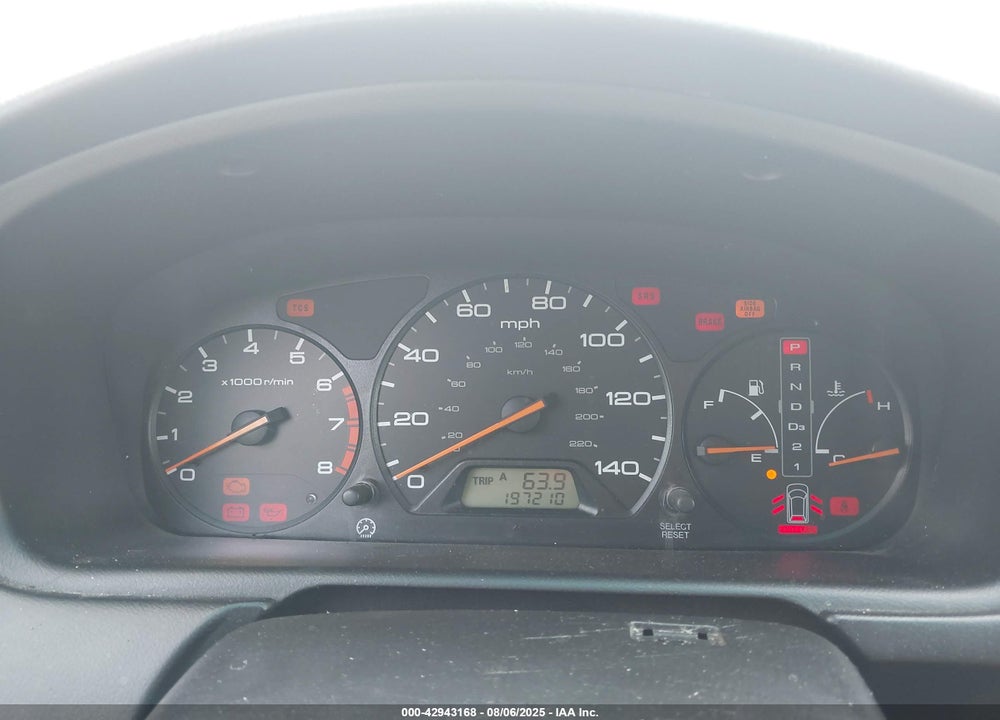 2002 HONDA ODYSSEY EX VIN: 2HKRL18672H588045