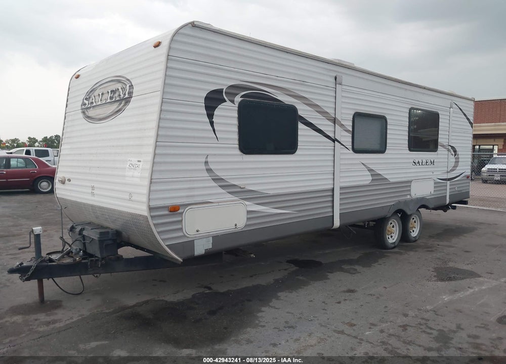 2011 FOREST RIVER SALEM 26TBUD VIN: 4X4TSMB21BA301428