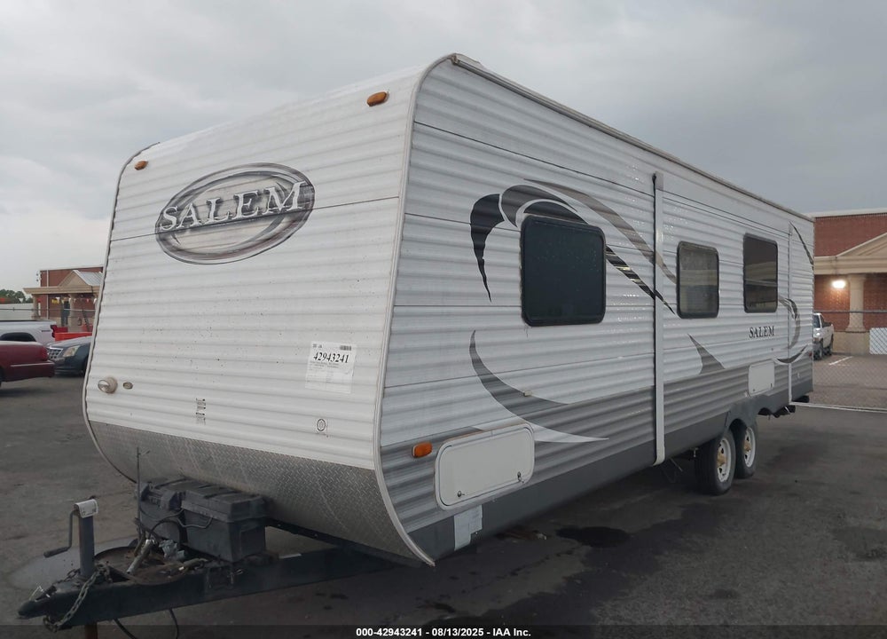 2011 FOREST RIVER SALEM 26TBUD VIN: 4X4TSMB21BA301428