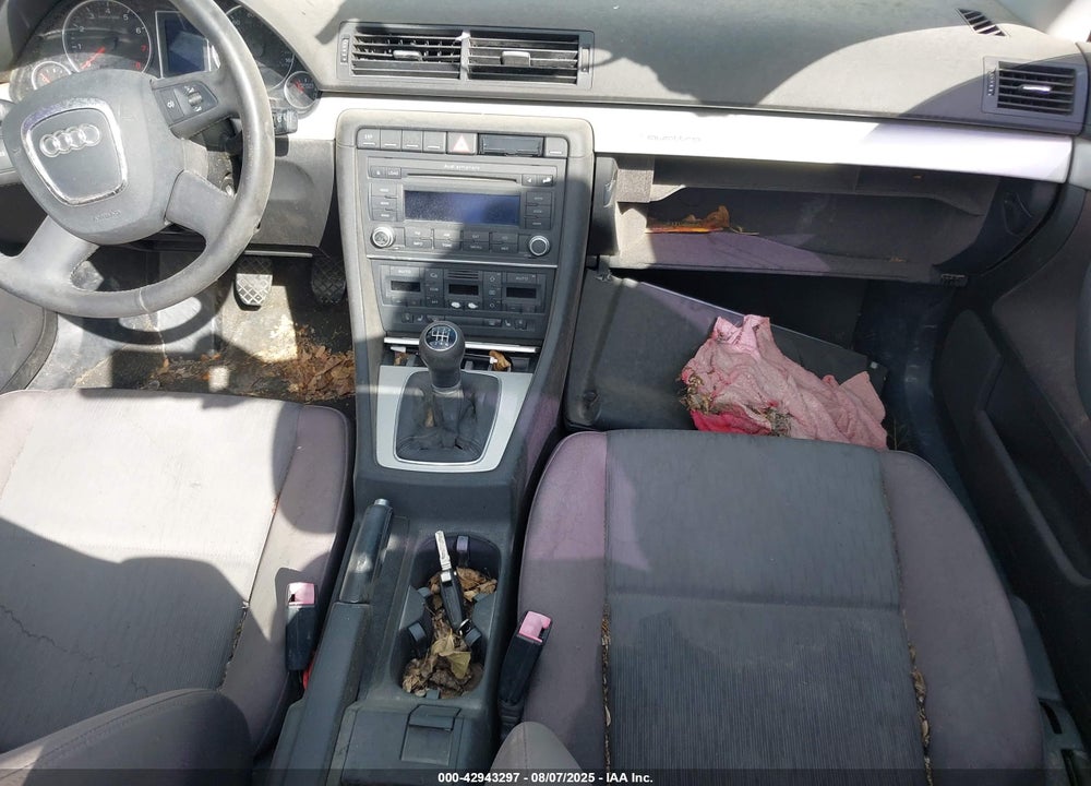 2007 AUDI A4 VIN: WAUDF78E57A106874