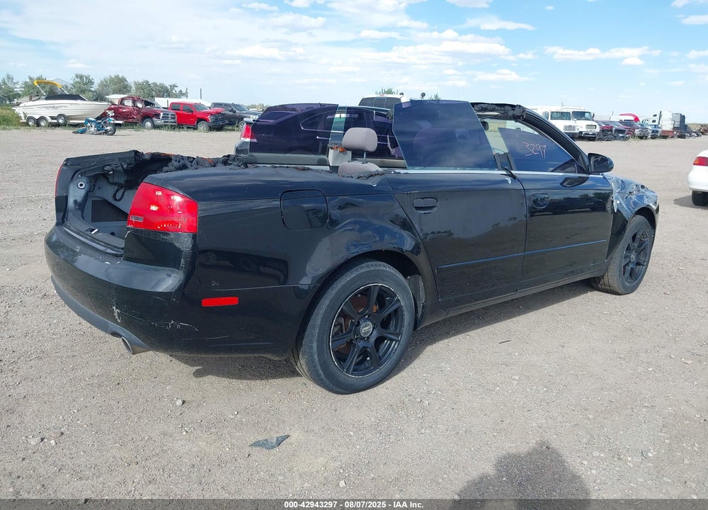 2007 AUDI A4 VIN: WAUDF78E57A106874